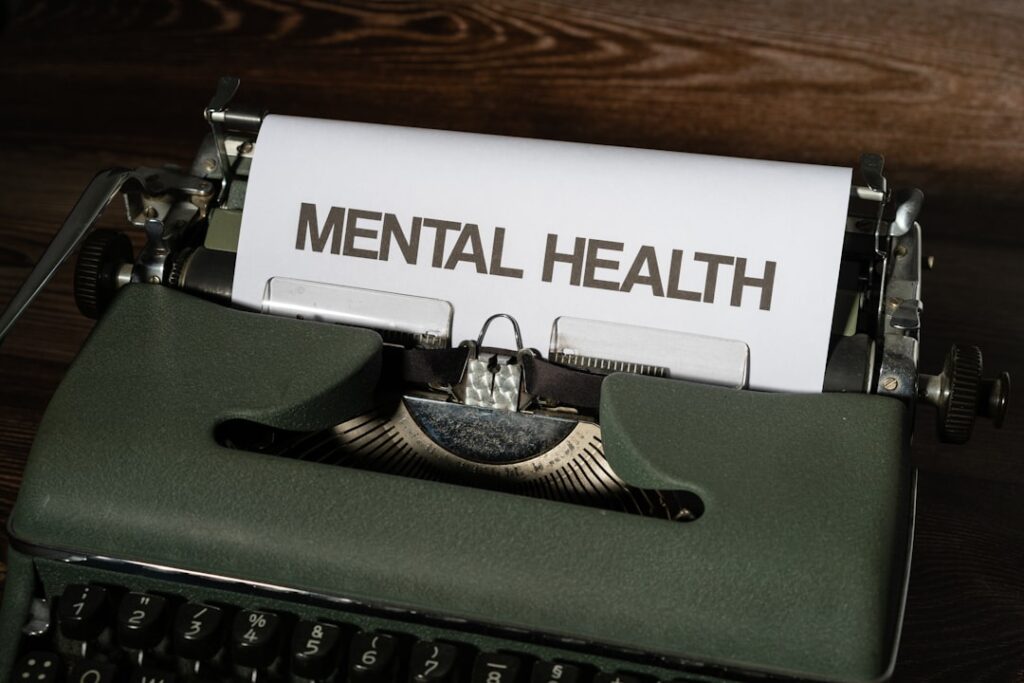 Photo mens mental health
