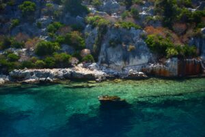 Photo underwater archaeology