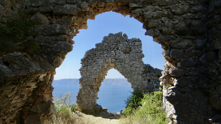 Photo ancient ruins