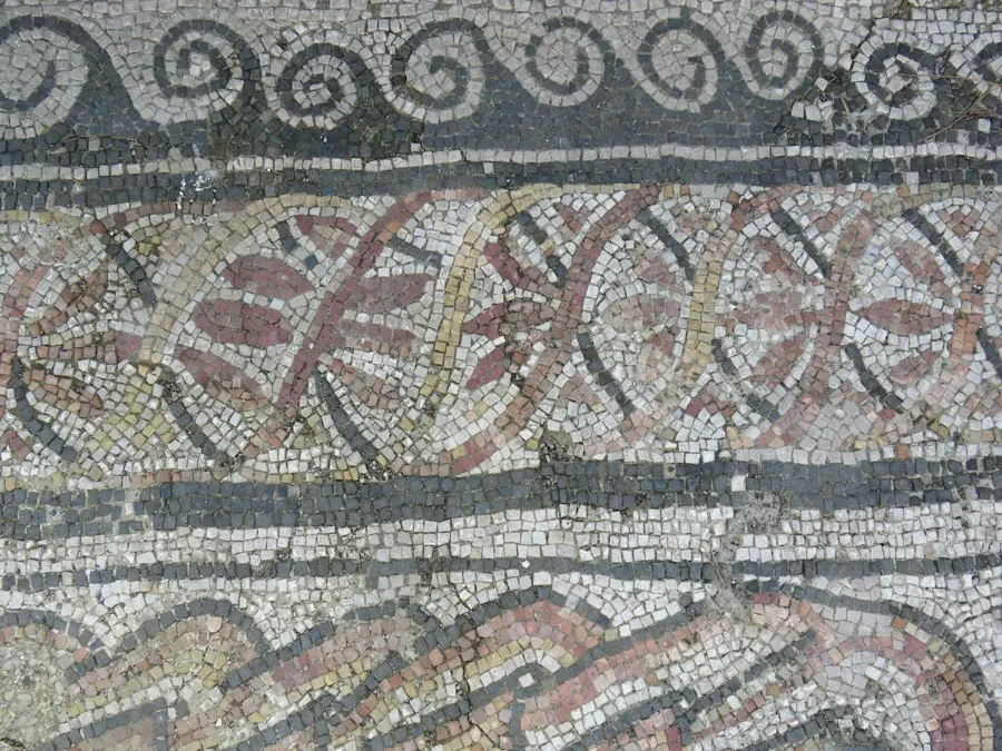 Roman mosaic art mistakes